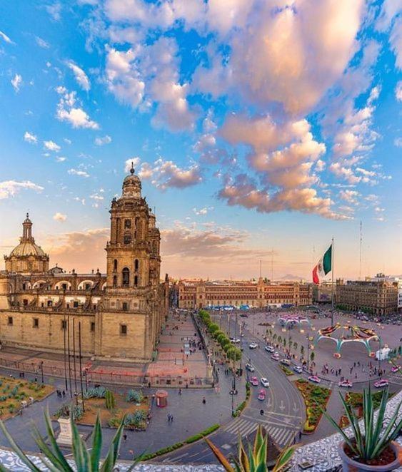 Modern Studio, Rooftop Charm, Cdmx Center2 Ciudad de México Exteriér fotografie