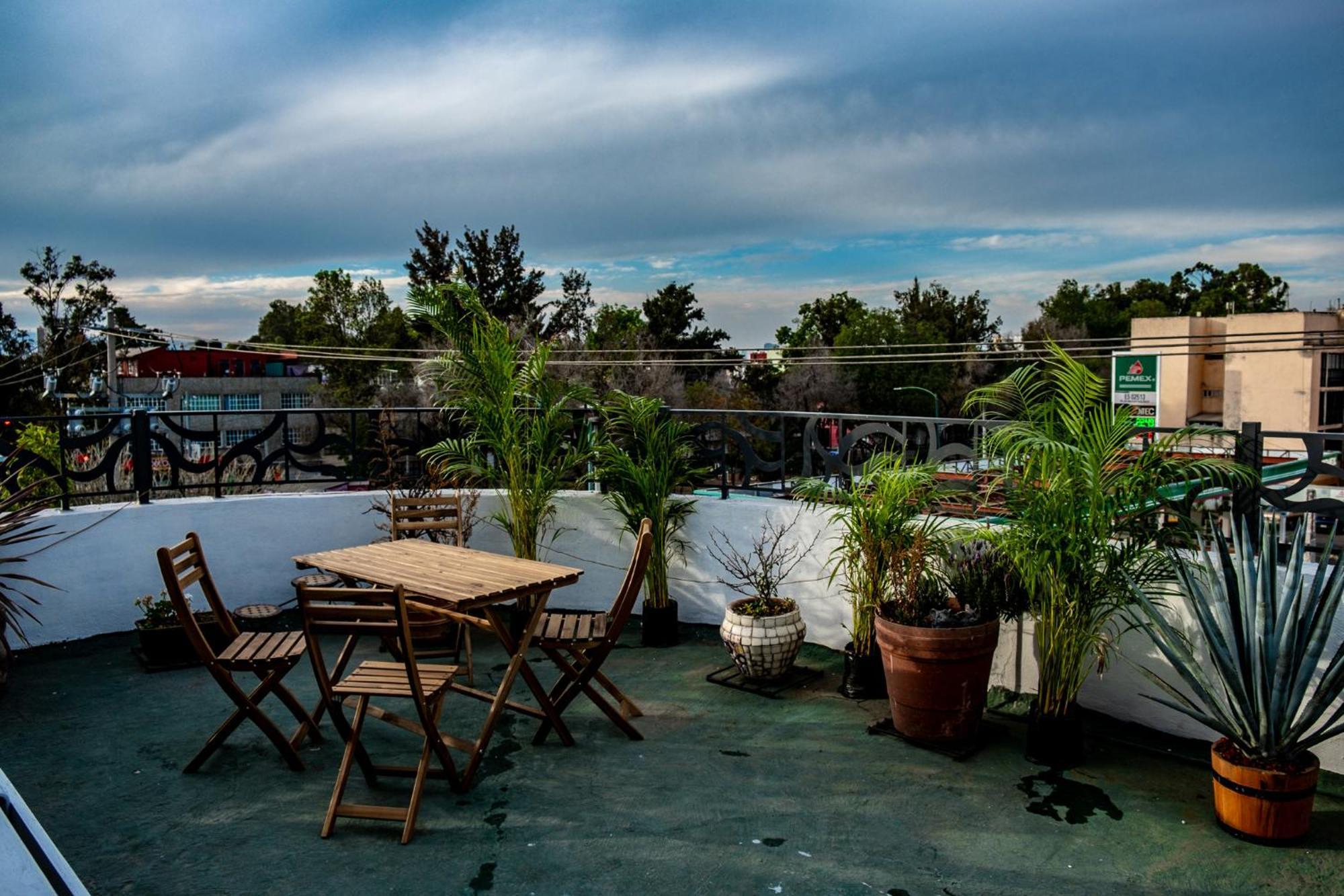 Modern Studio, Rooftop Charm, Cdmx Center2 Ciudad de México Exteriér fotografie